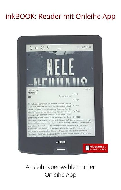 Ausleihdauer für eBook wählen in der Onleihe App